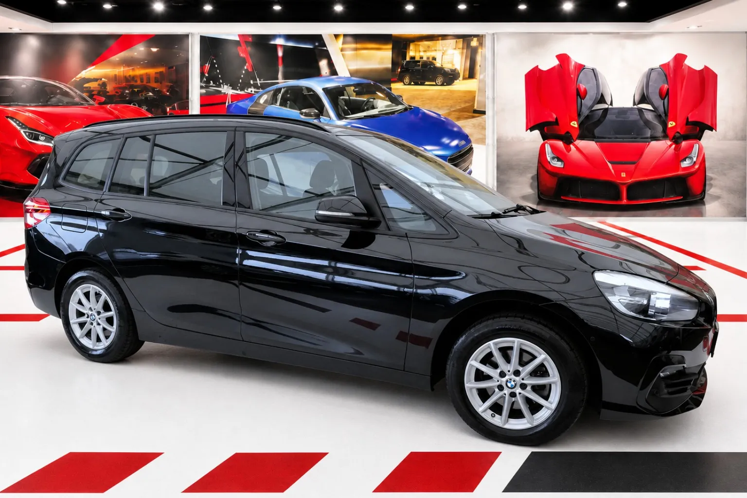 Zunanja slika - BMW serija 2 Gran Tourer: - 216d NOVI MODEL PDC ALU LED NAVI 1.LASTNIK-KOT-N - 3