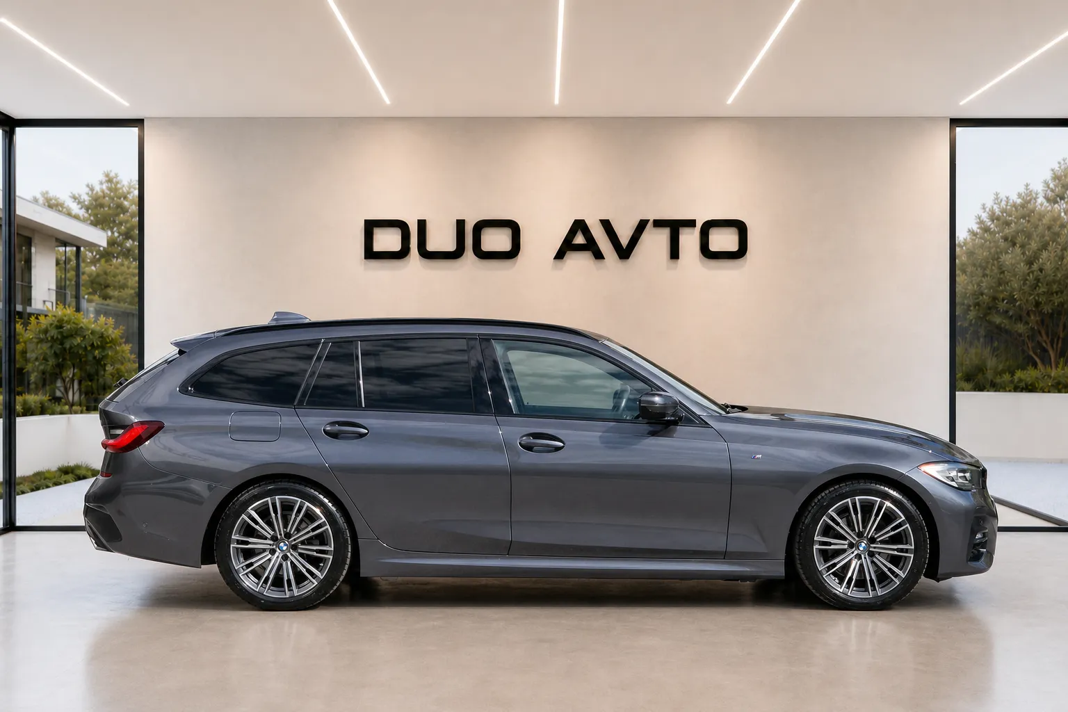 Zunanja slika - BMW serija 3 Touring: - 320D-M SPORT-VIRTUAL-KAMERA-USNJE-ACC-AMBILIGHT - 4