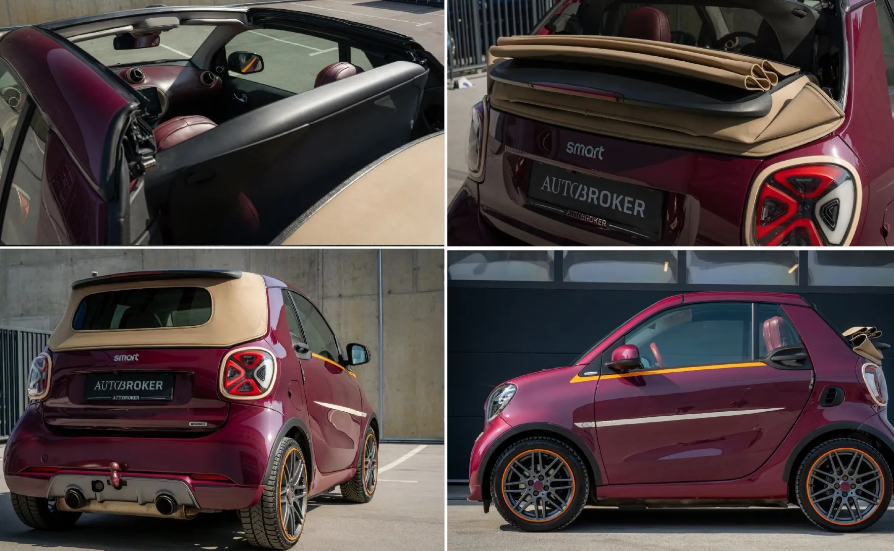 Zunanja slika - Smart fortwo cabrio - 80kW 109 KM  BRABUS TAILOR MADE UNIKAT - 12