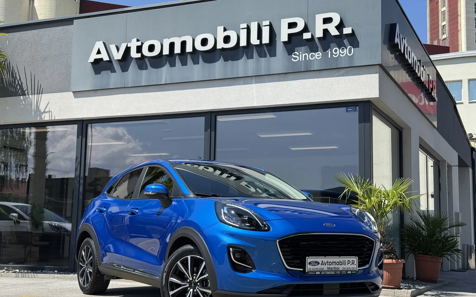 Zunanja slika - Ford Puma - 1.0 EcoBoost Titanium -1.LASTNIK-SLO-DAB-NAVI-TEMP - 3