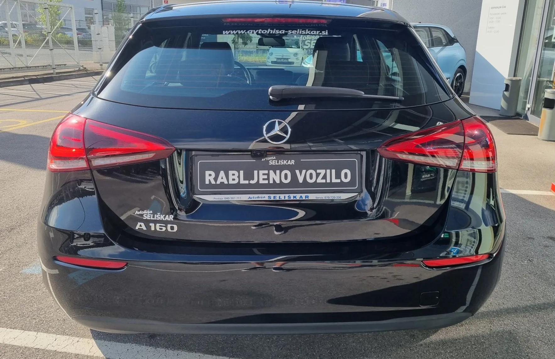 Zunanja slika - Mercedes-Benz A-Razred - A160 KAMERA-DAB-TEMPOMAT...  ODLIČNO OHRANJEN - 6