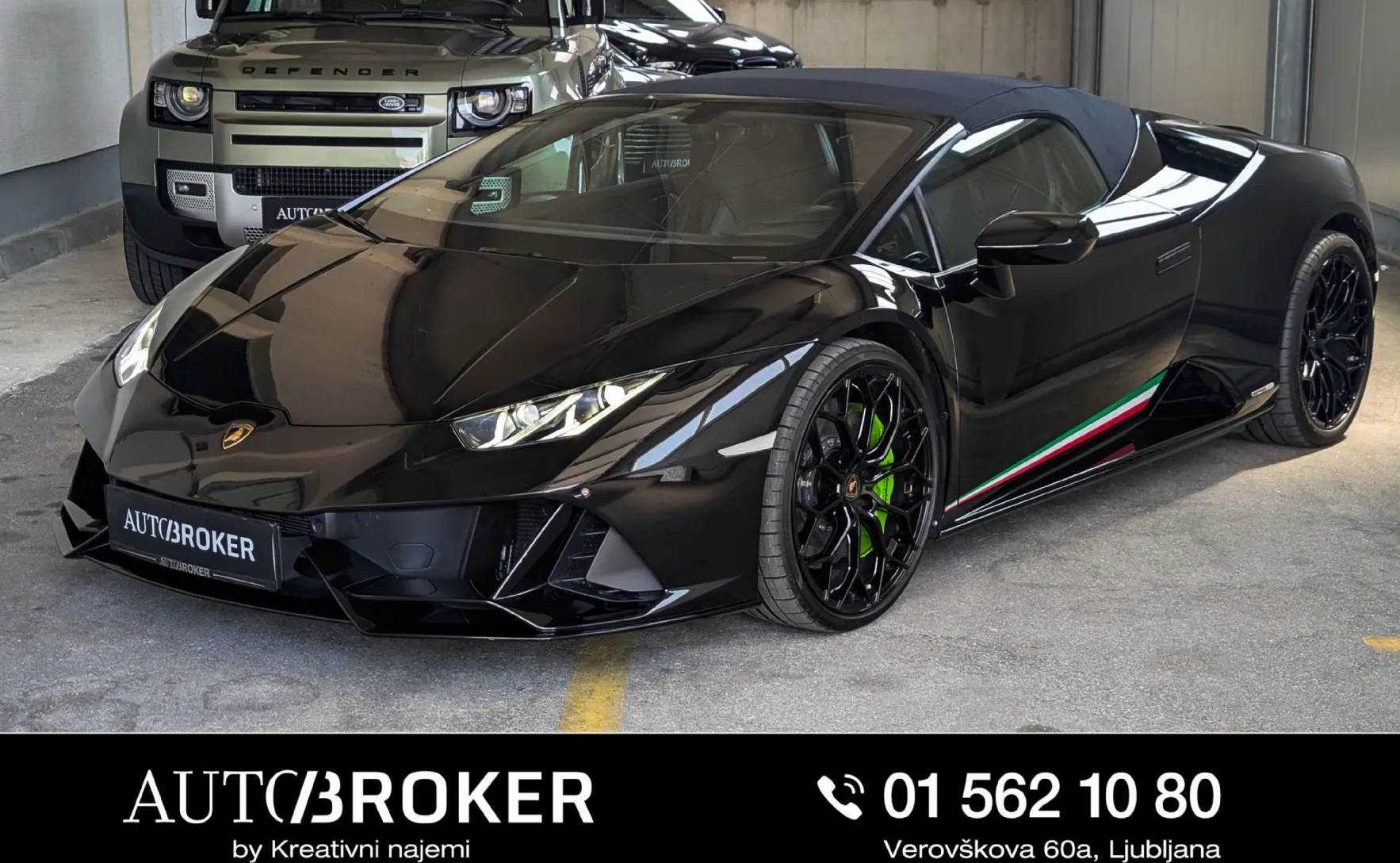 Zunanja slika - Lamborghini Huracan - EVO Spyder AWD NERRO - 1