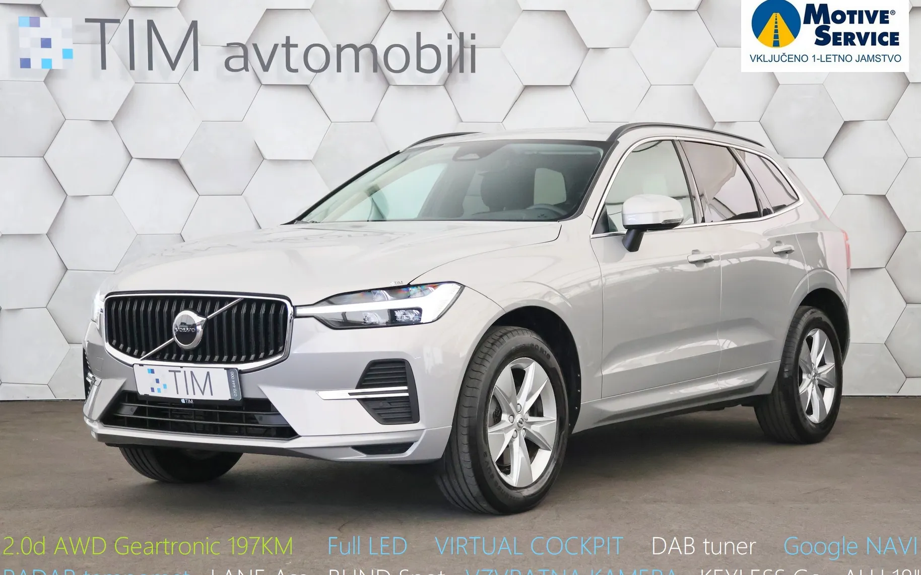 Zunanja slika - Volvo XC60 - B4D 2.0d AWD Geartronic Core 197KM - 1