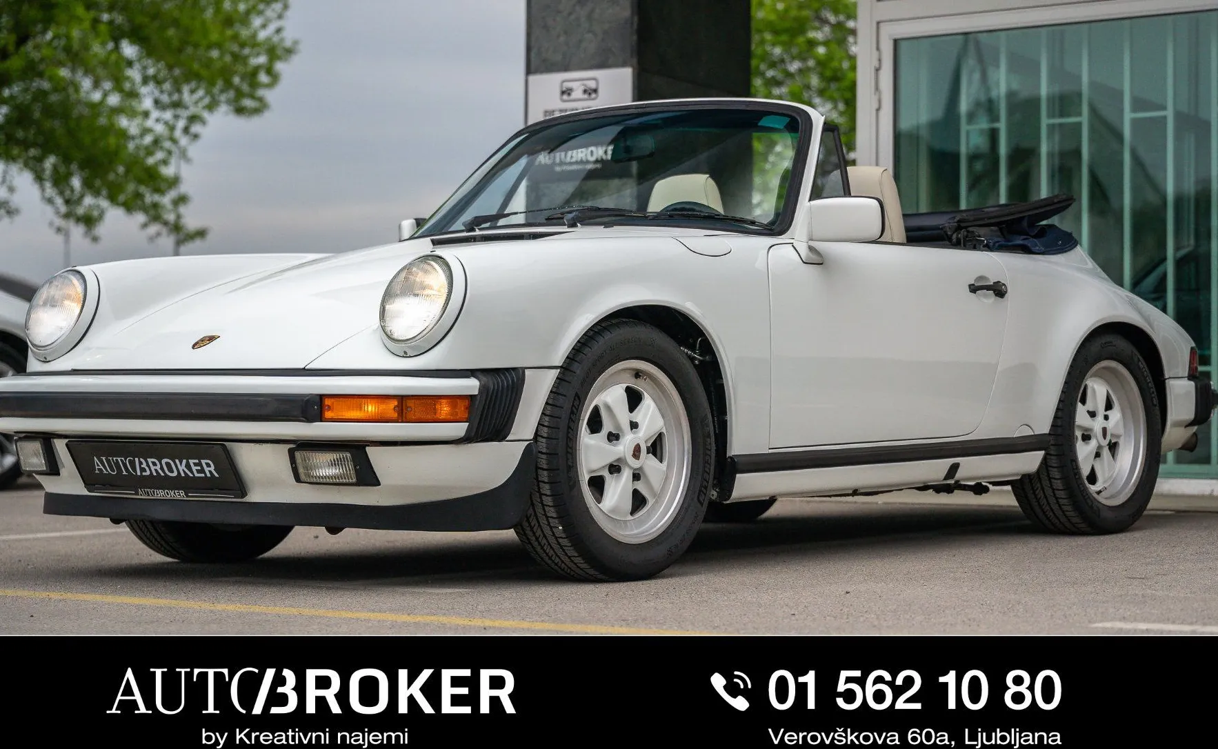 Zunanja slika - Porsche 911 Cabriolet - Carrera 3.2 1988 čudovit primerek - 1