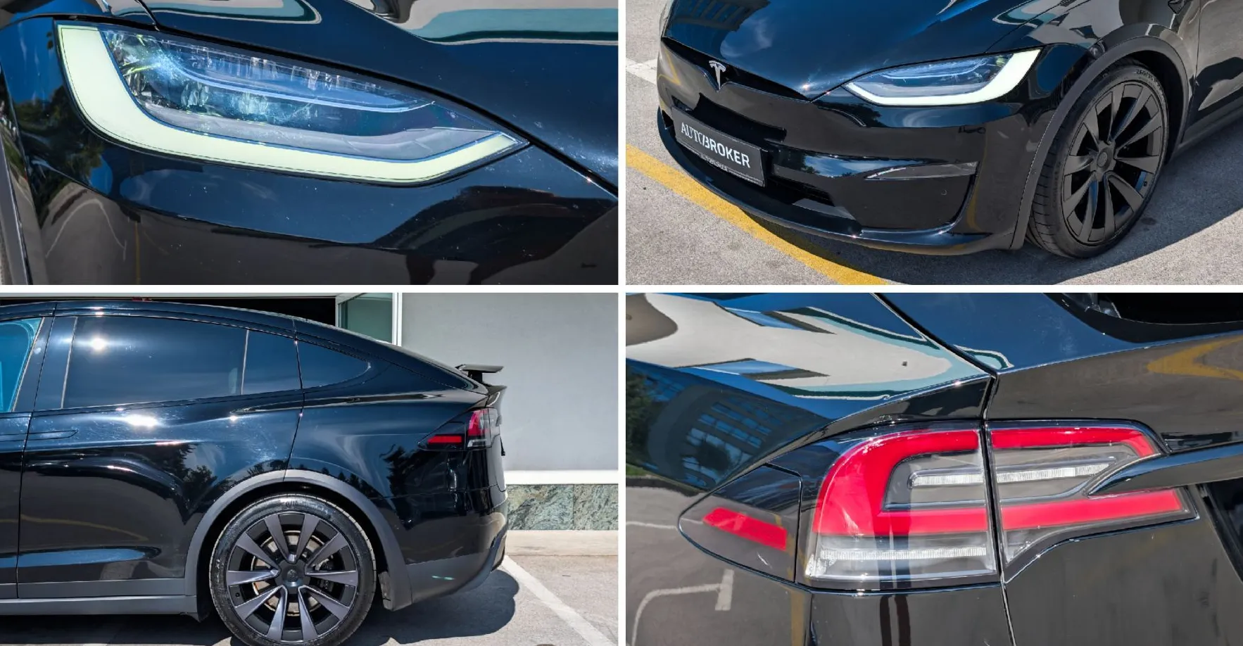 Zunanja slika - Tesla Model X - Plaid All-Wheel Drive Yoke Avtopilot kljuka - 9