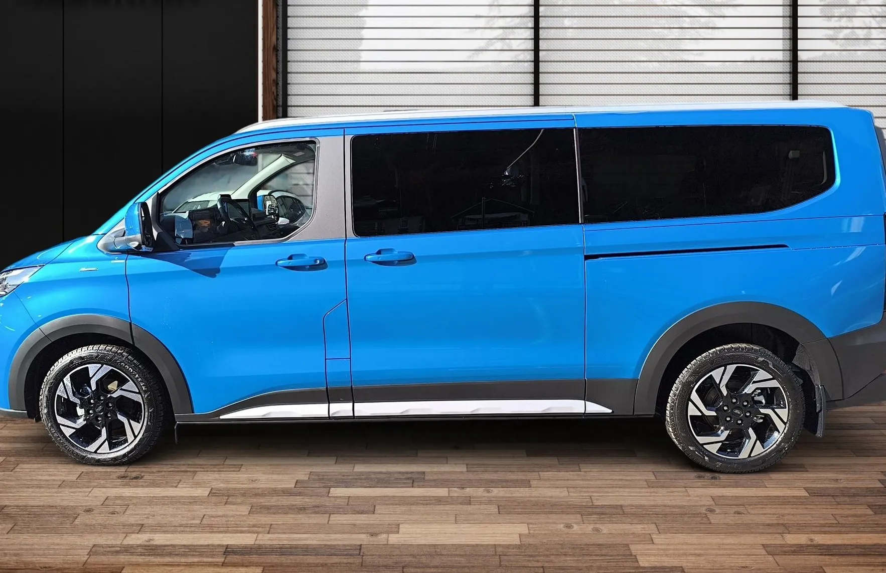 Zunanja slika - Ford Tourneo - Custom ACTIVE 2.0TDCi 170KM A8 L2-TOP OPREMA-SLUŽBENO VOZ - 6