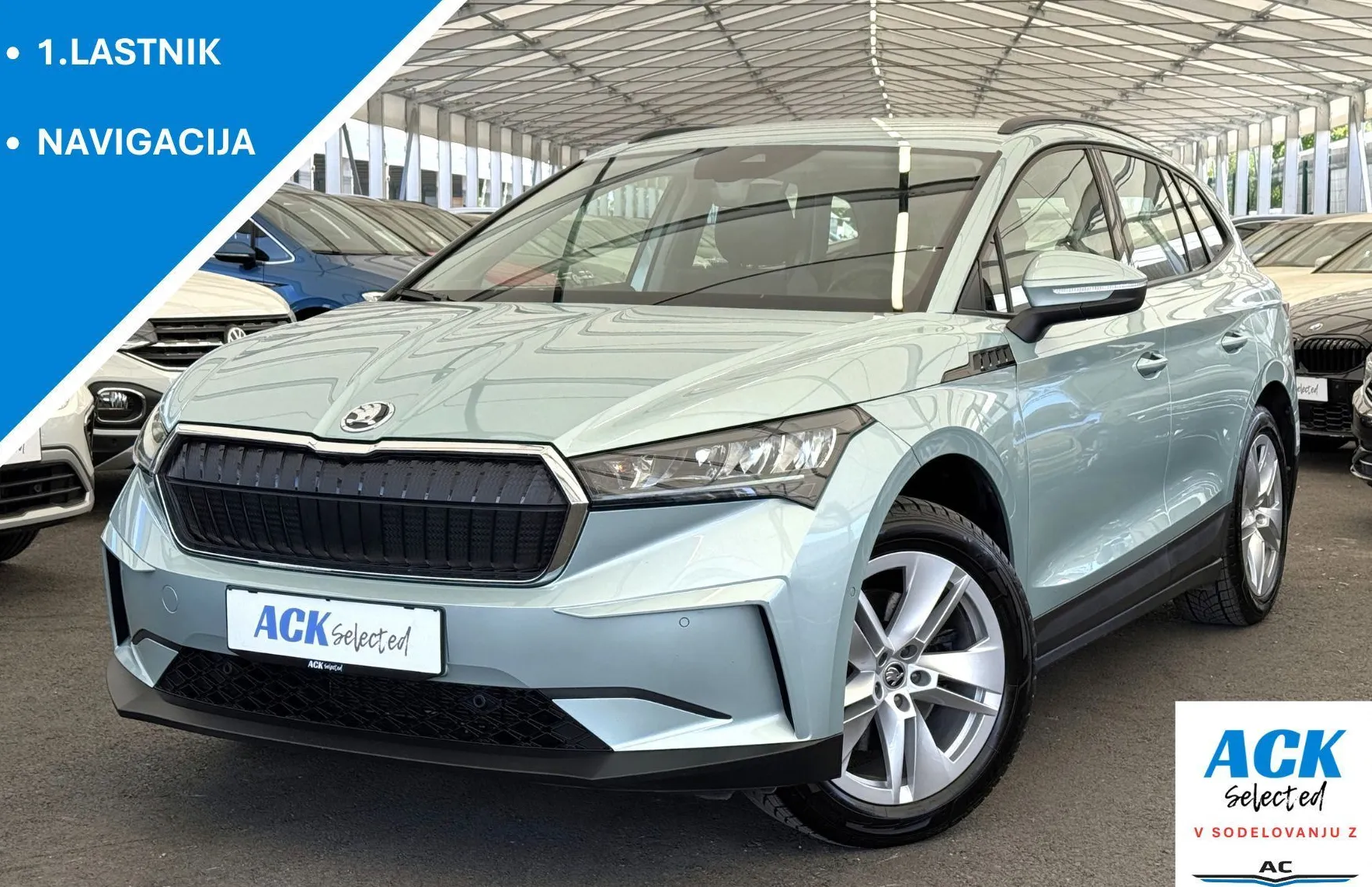 Zunanja slika - Škoda Enyaq - IV 60 SLO 1.Lastnik TOPLOTNA ČRPALKA - 1
