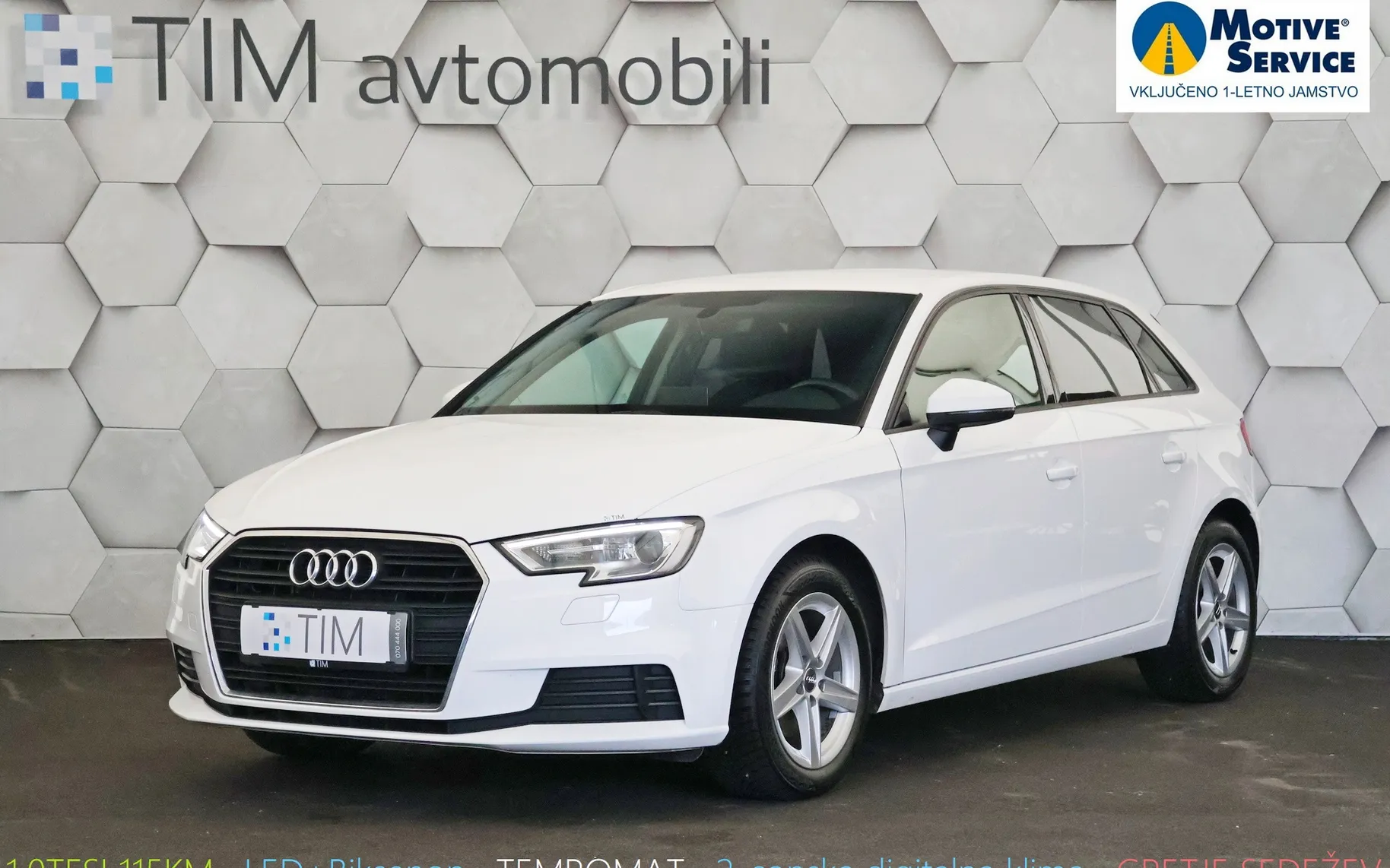 Zunanja slika - Audi A3 - 1.0 TFSI Design 115KM - 1