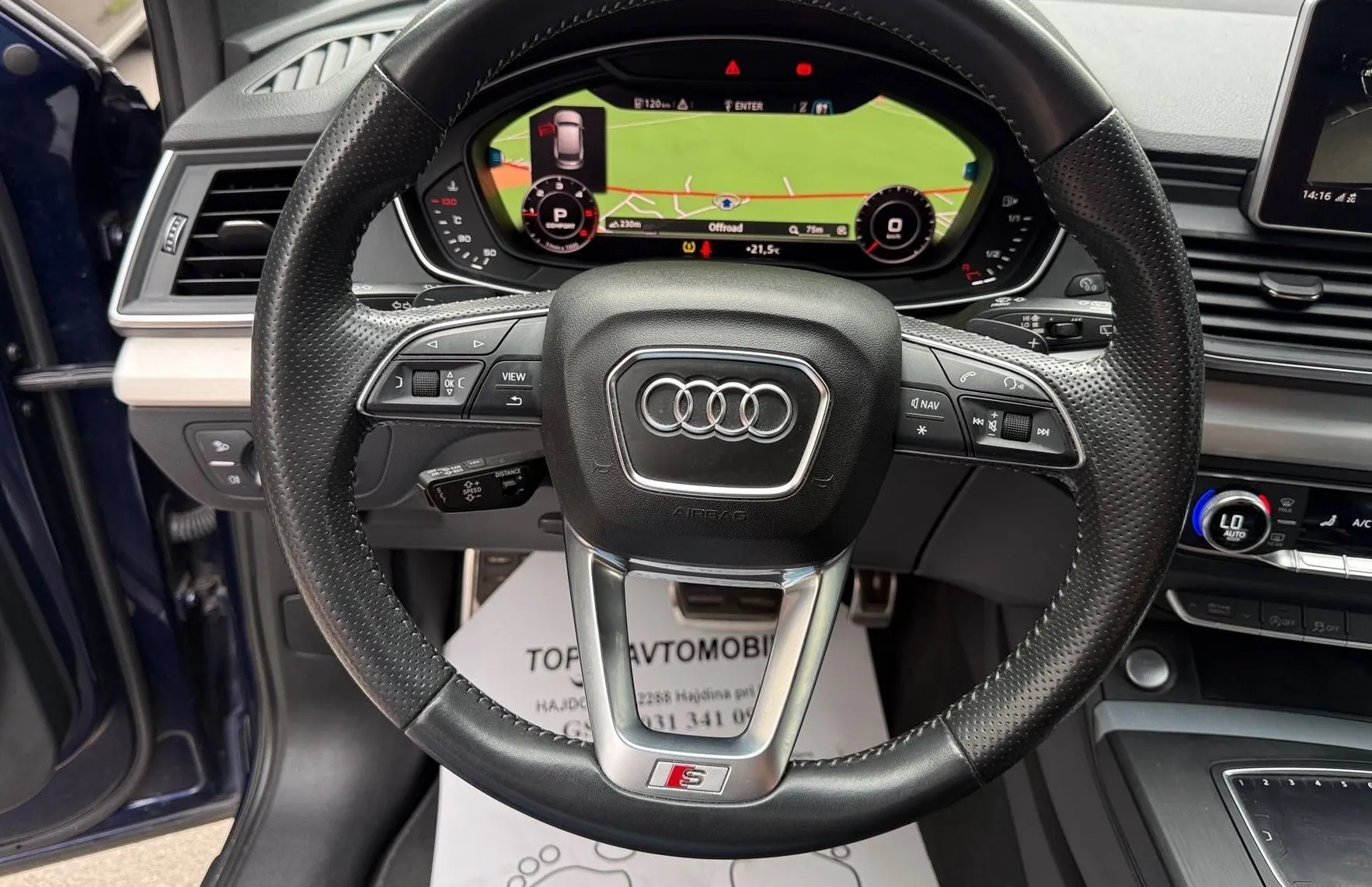 Zunanja slika - Audi Q5 - 40 TDI S LINE 4×4 RADAR VIRTUAL MATRIX NAVI KAME.. - 17