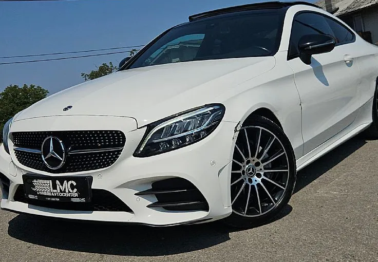 Zunanja slika - Mercedes-Benz C-Razred - C Coupe °AMG-LINE° 220d 194ks °SLABŠE OHRANJEN° - 3
