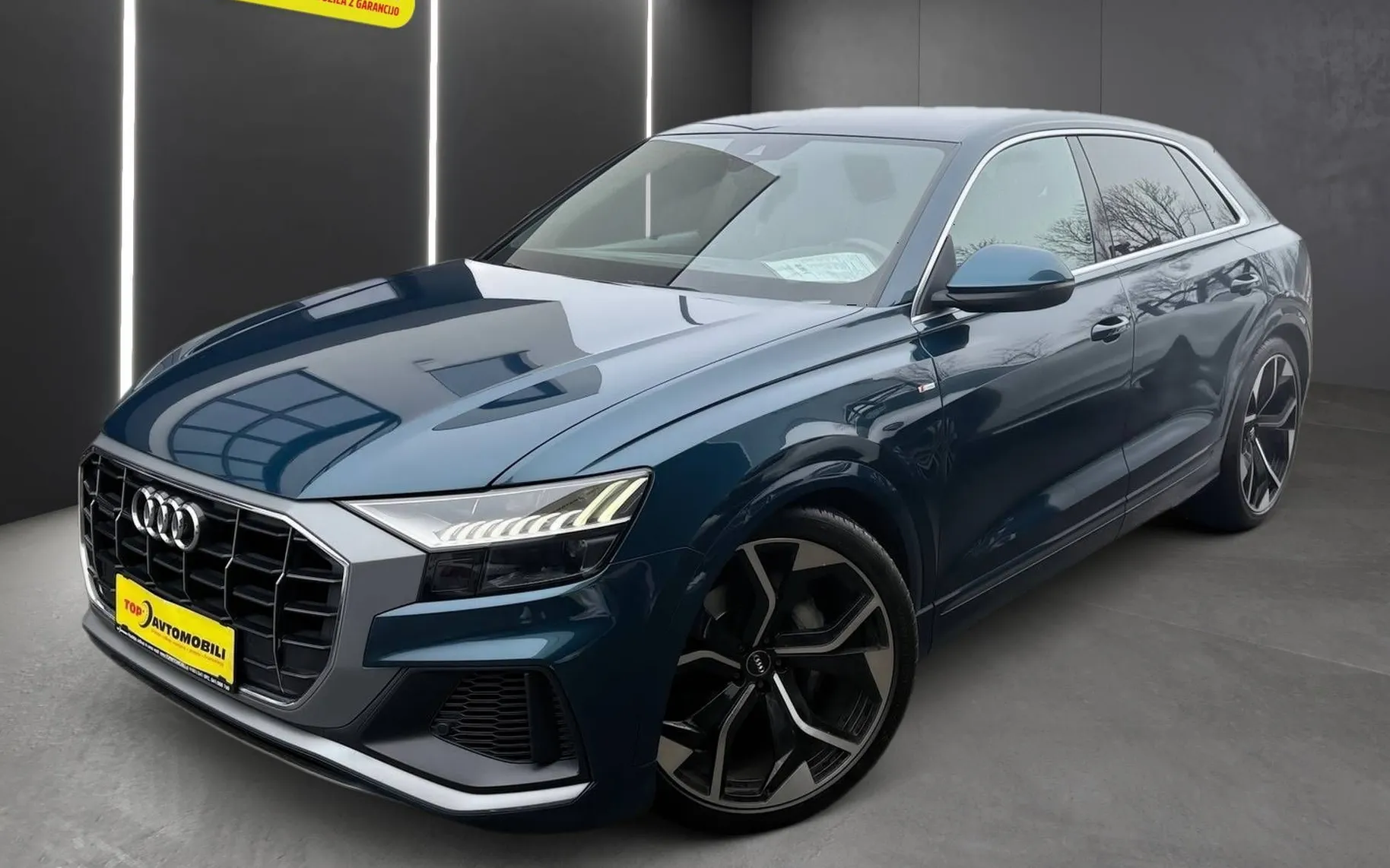 Zunanja slika - Audi Q8 - 50 TDI Q S LINE HD MATRIX ZRAČNO RADAR KAMERA ... - 2