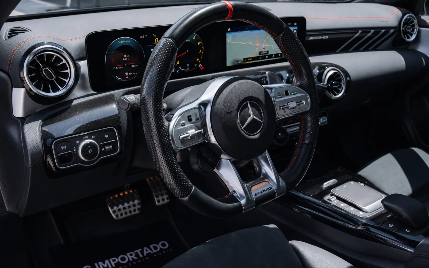 Zunanja slika - Mercedes-Benz CLA-Razred - CLA 35 AMG 4MATIC Akrapovič-NIGHT-ACC-SLOVENSKI - 7