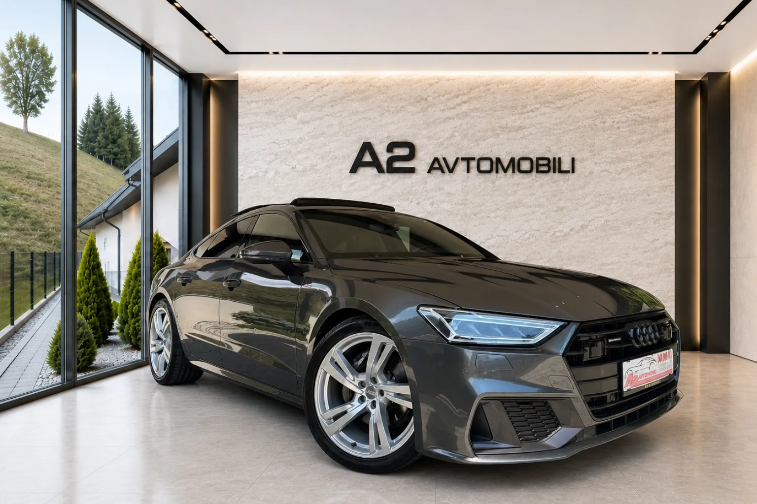 Zunanja slika - Audi A7 - Sportback 50 TDI quattro S-LINE-PANORAMA-VIRTUAL- - 6