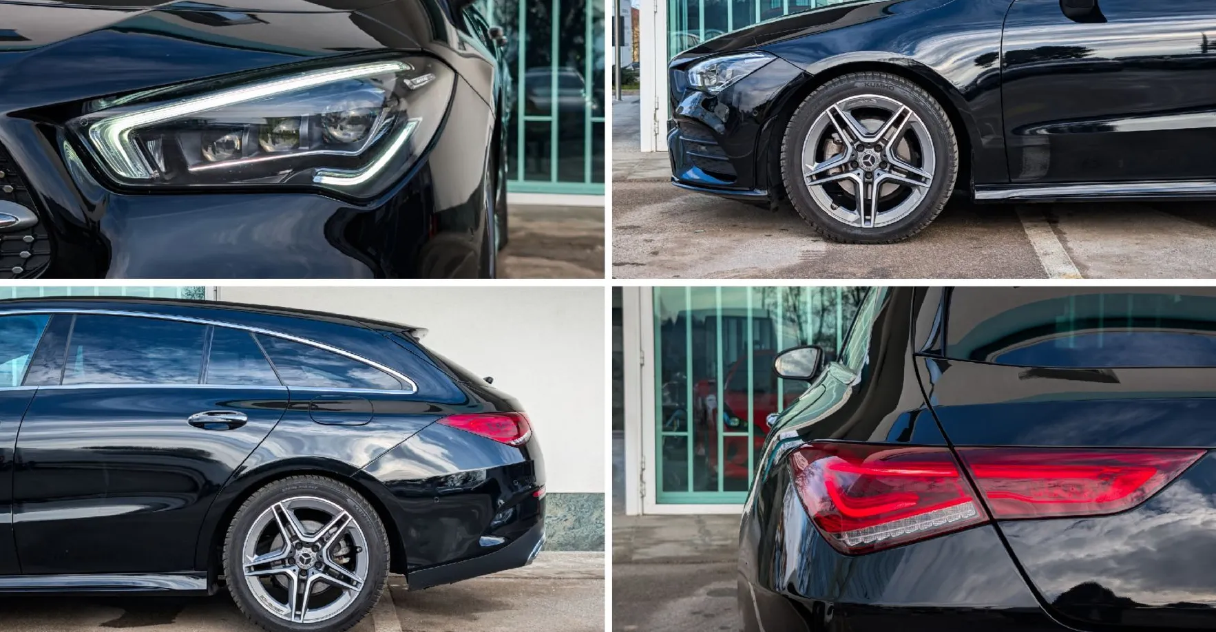 Zunanja slika - Mercedes-Benz CLA-Razred - CLA Shooting Brake CLA 200 AMGLine LED kamera Ambient. Keyless - 9