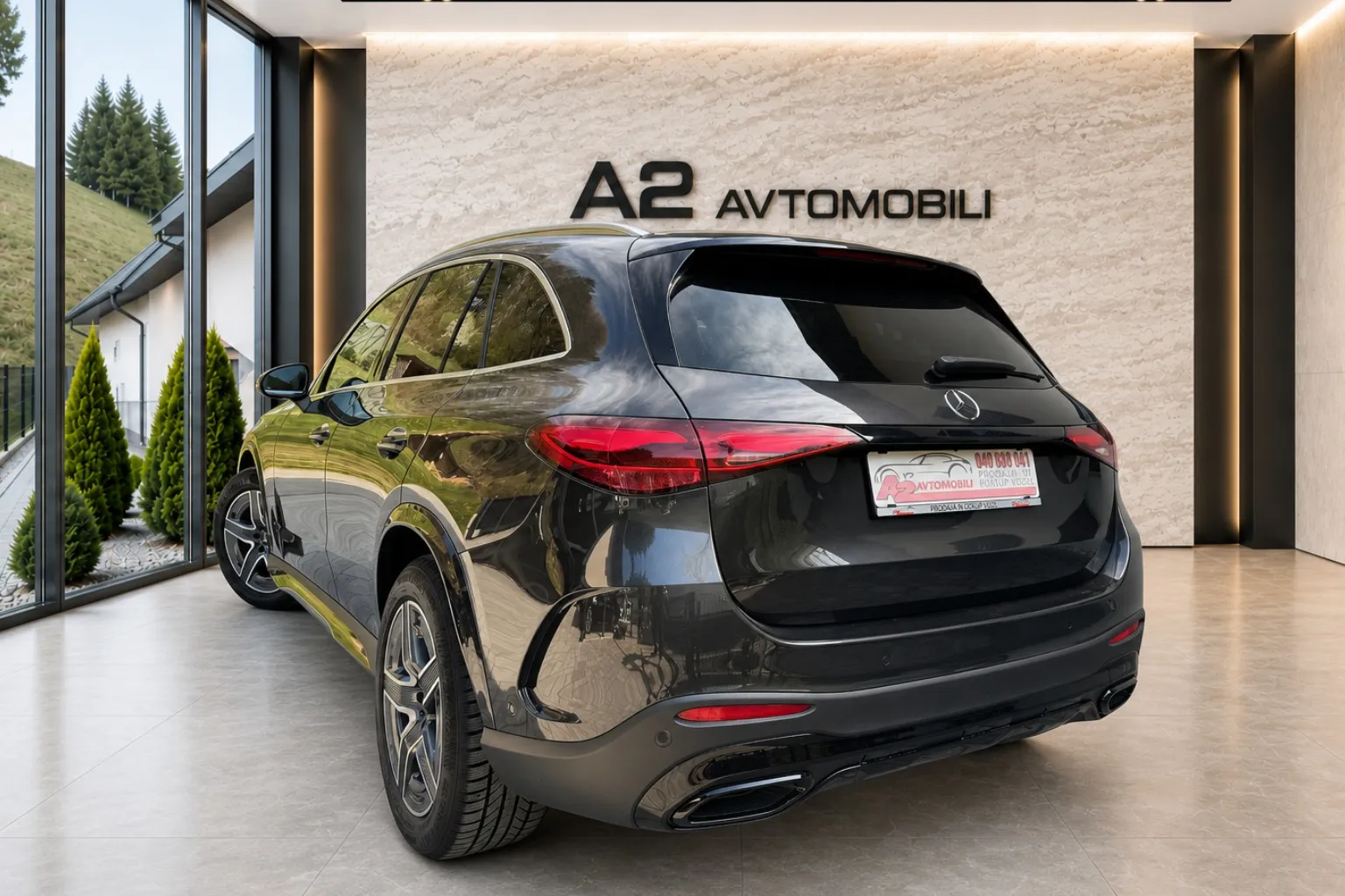 Zunanja slika - Mercedes-Benz GLC-Razred - GLC 300 d 4MATIC AMG-KLJUKA-KAMERA-ACC-LED-NAVI-.. - 6