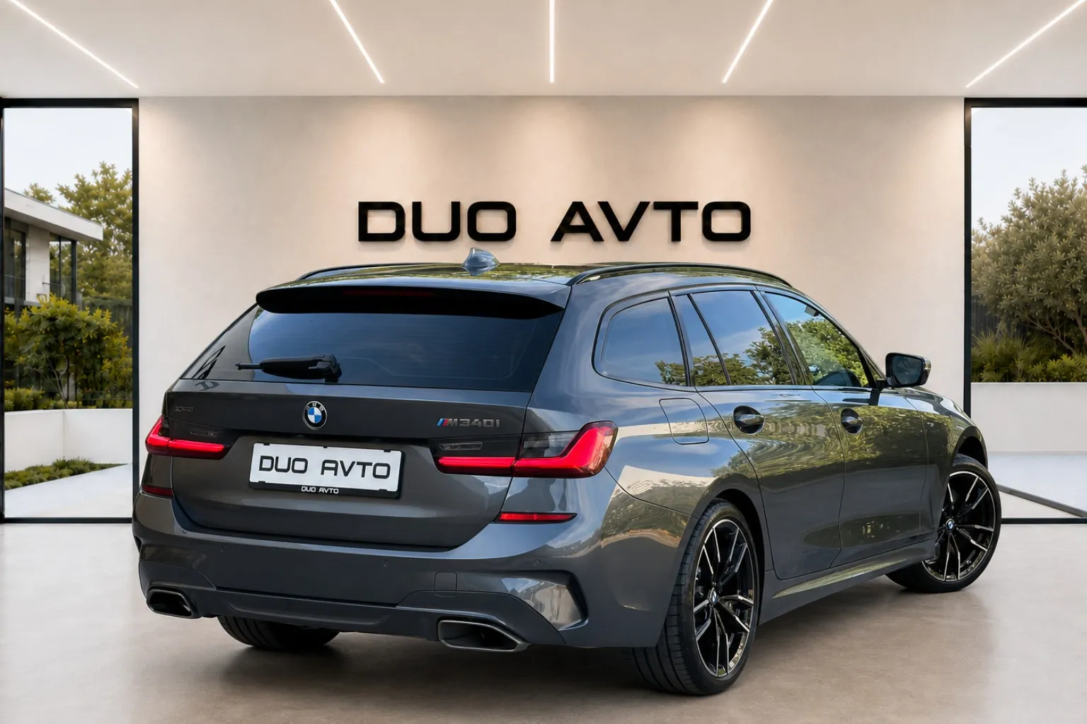 Notranja slika - BMW serija 3 Touring: - M340i-xDrive-VIRTUAL-NAVI-ACC-19COL-USNJE-VL.KLJU. - 12