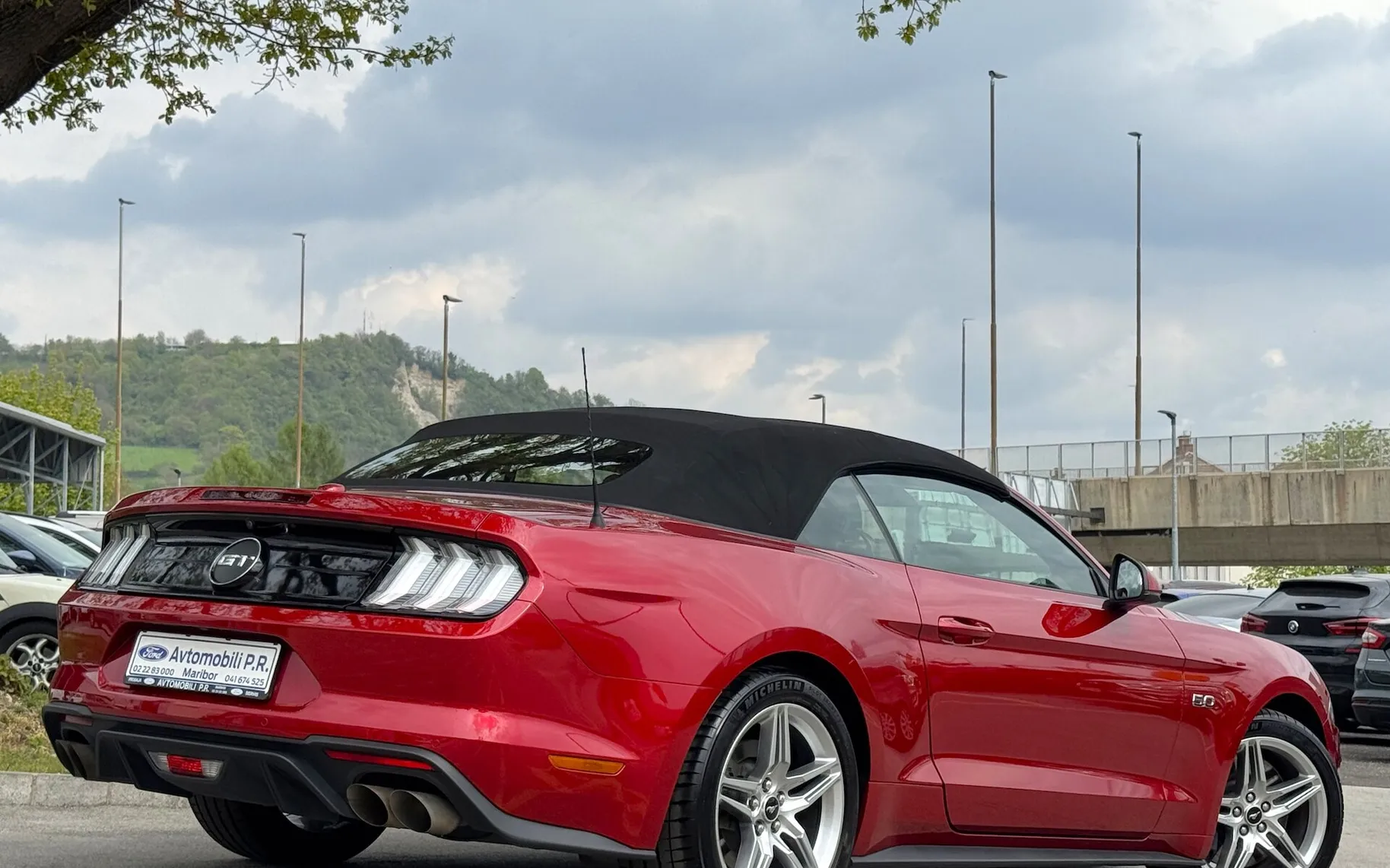 Zunanja slika - Ford Mustang - 5.0 V8 GT AVT CABRIO 449KM IZVEDBA 55 LET A - 9