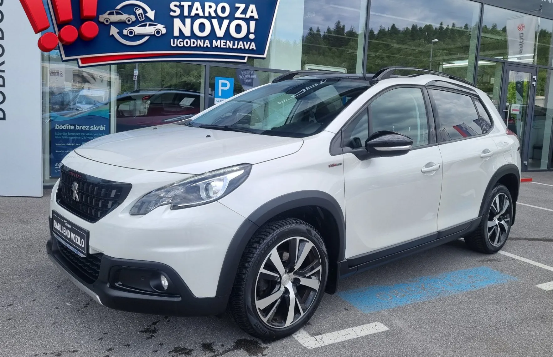 Zunanja slika - Peugeot 2008 - 1.2PT 110 GT Line AVTOMATIK + POTRJENA SERVISNA - 1