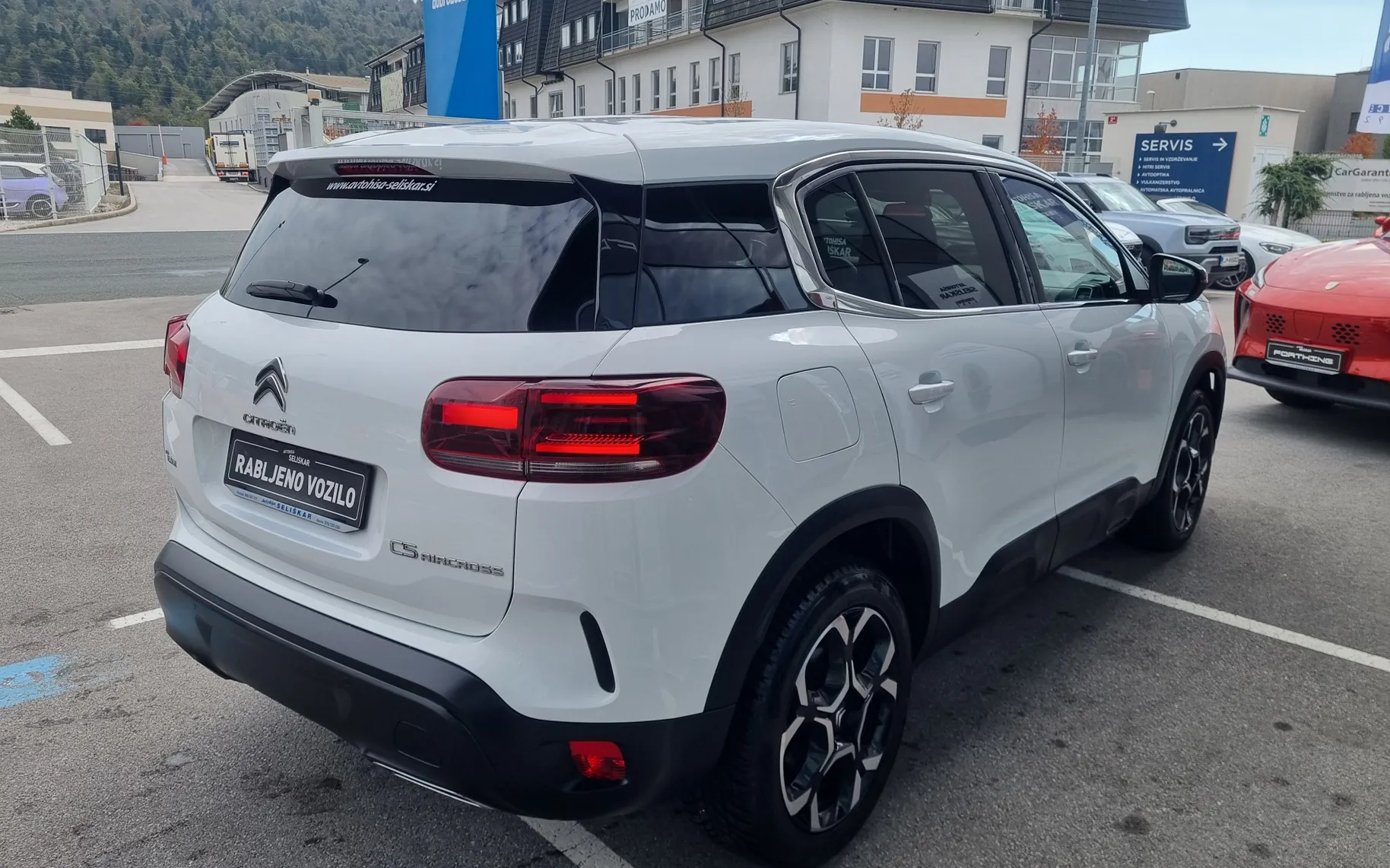 Zunanja slika - Citroën C5 - Aircross 1.2 PureTech 130 Plus - POTRJENA KNJIGA - FACELIFT - 7