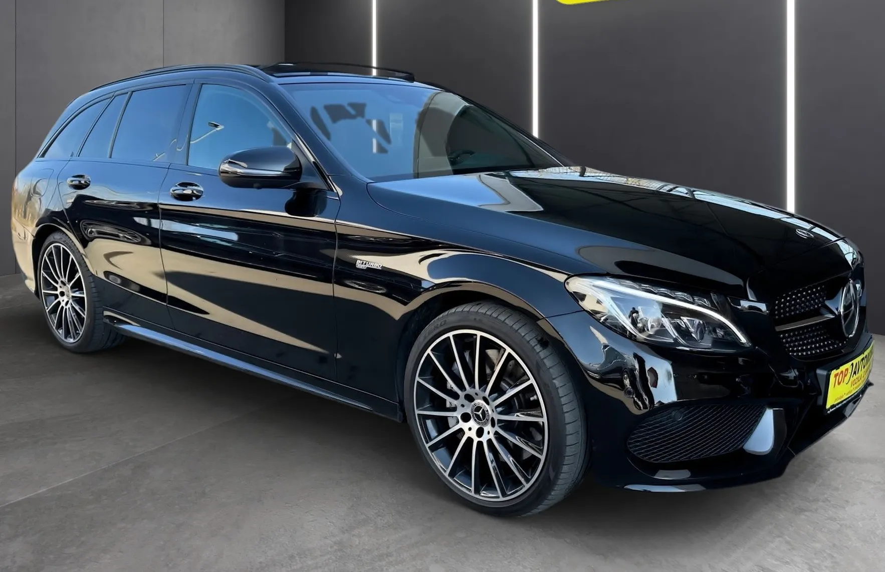 Zunanja slika - Mercedes-Benz C-Razred - 43 AMG 4MATIC MULTIBEAM PANO NAVI PDC 360 KAM TOP - 10