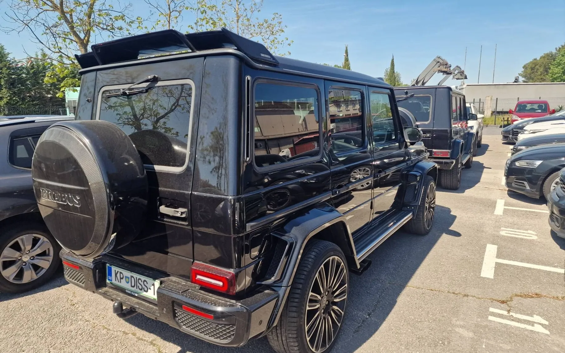 Zunanja slika - Mercedes-Benz G-Razred - 400 CDI BRABUS MOZNA MENJAVA - 5