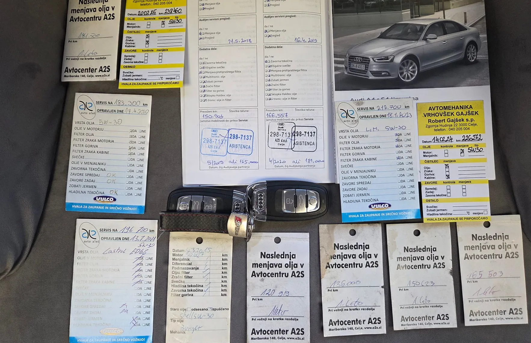 Zunanja slika - Audi A4 - 2.0TDI-S LINE-LED-XENON-ALU-PDC-SLO-1.LASTNIK... - 12