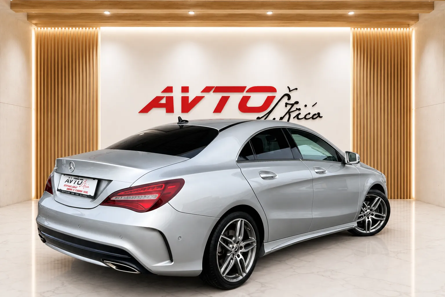 Zunanja slika - Mercedes-Benz CLA-Razred - 180-AMG-69.000KM-BI-XENON-KAMERA-NAVI-LED-GRETJE S - 6
