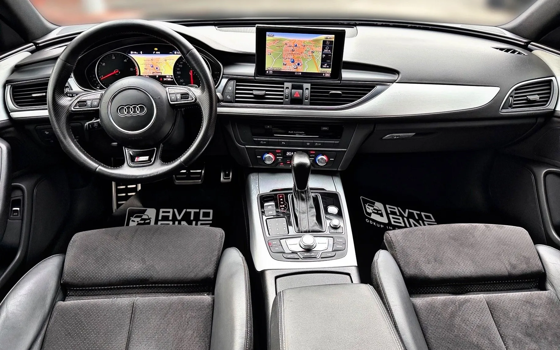 Notranja slika - Audi A6 - 2.0 TDI S TRONIC•LIMO•S LINE•MATRIX•ACC•NAVI - 10