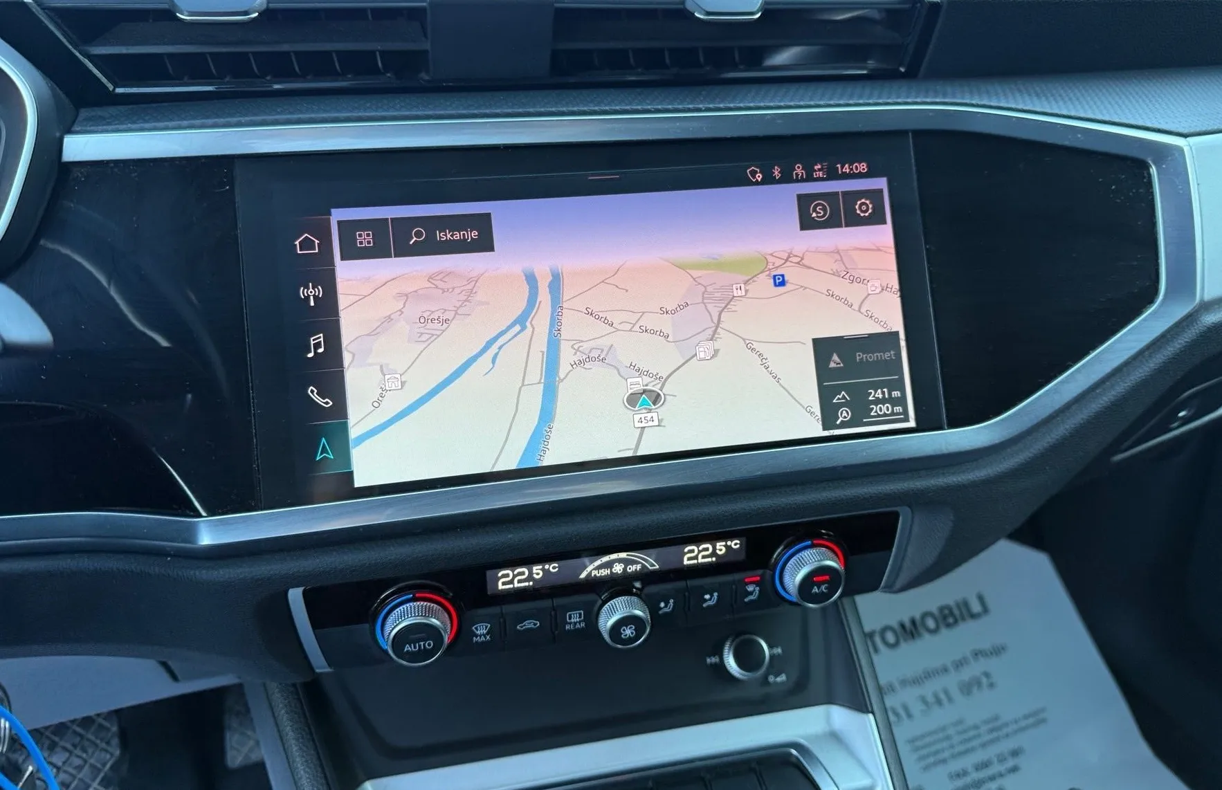 Zunanja slika - Audi Q3 - Sportback 35 TDI MATRIX LINE ASSIST PDC NAVI TEMPOMAT - 16