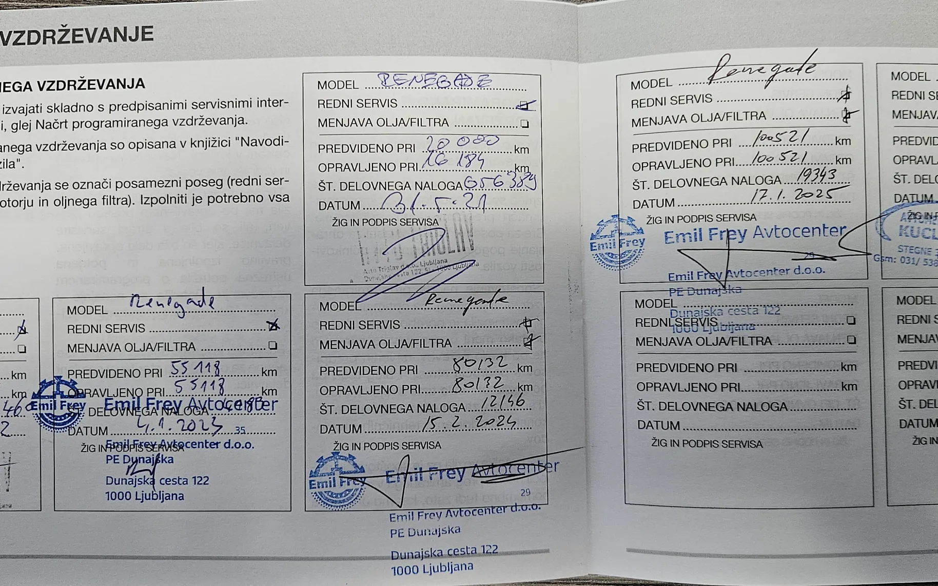 Notranja slika - Jeep Renegade - 1,6 MultiJet Limited - 12