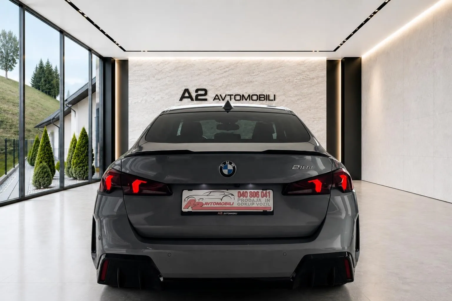 Notranja slika - BMW serija 2 Gran Coupe: - 218d M-PRO PAKET-KAMERA360-ACC-NAVI-HEAD UP- - 12