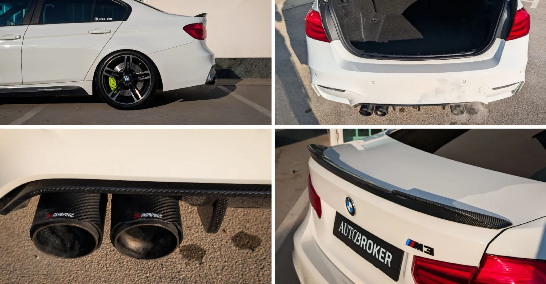 Zunanja slika - BMW M3 - Akrapović Adaptivne LED Memory sedeži Navi Pro - 9
