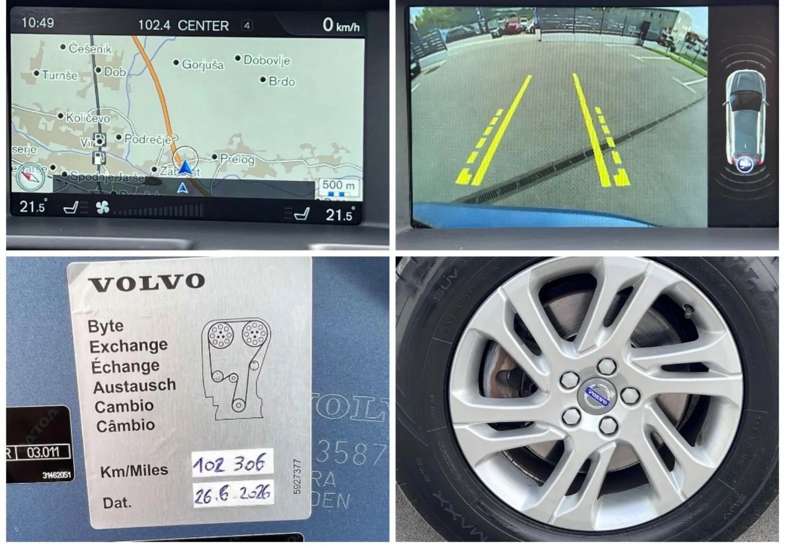 Notranja slika - Volvo XC60 - D3+SLO+1.LAST+SAMO 104.475km++R.KAMERA - 9