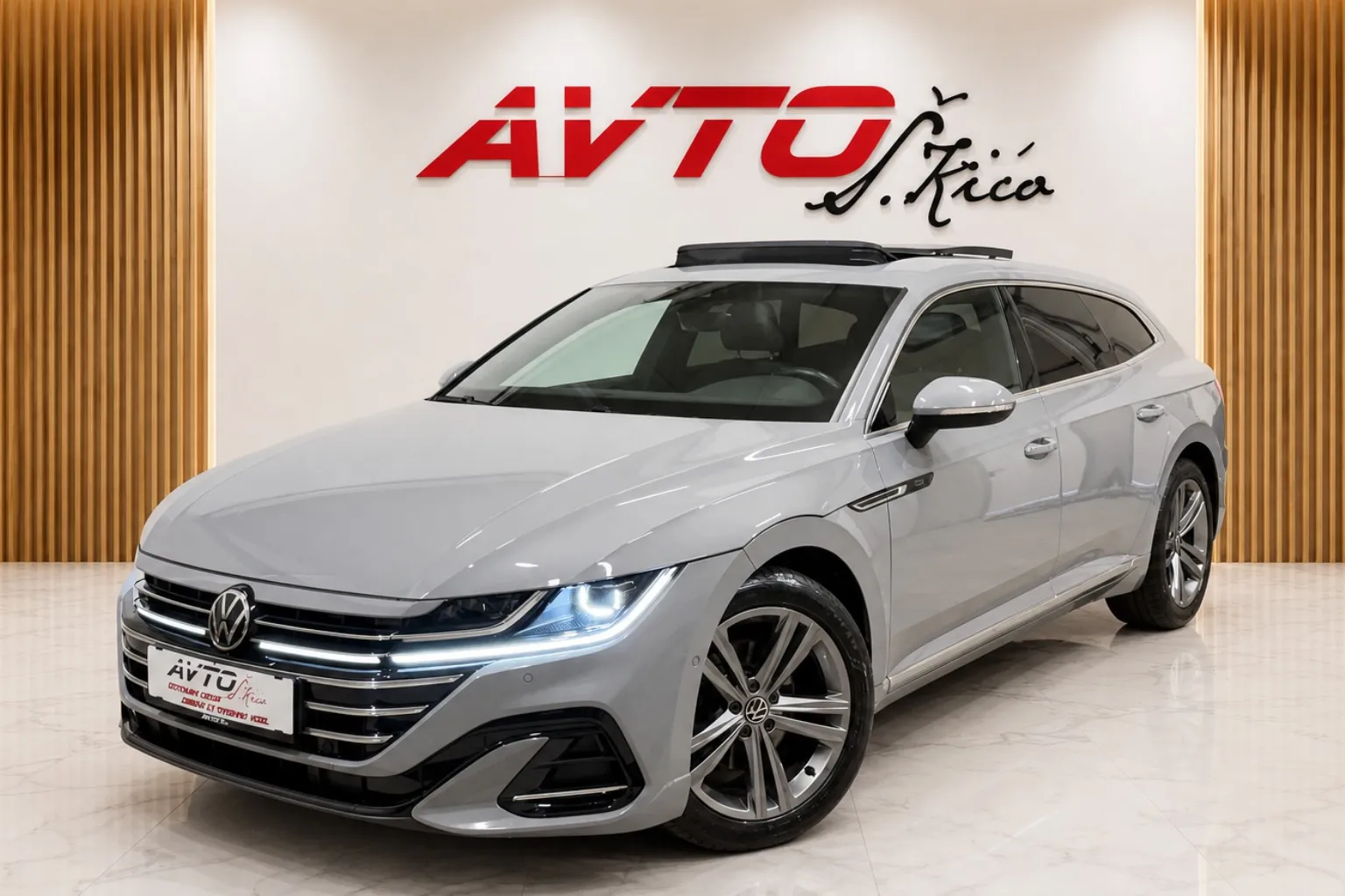 Zunanja slika - Volkswagen Arteon Shooting Brake - 2.0 TDI-R-LINE-PANORAMA-VIRTUAL-ACC-KAMERA-NAVI-.. - 1