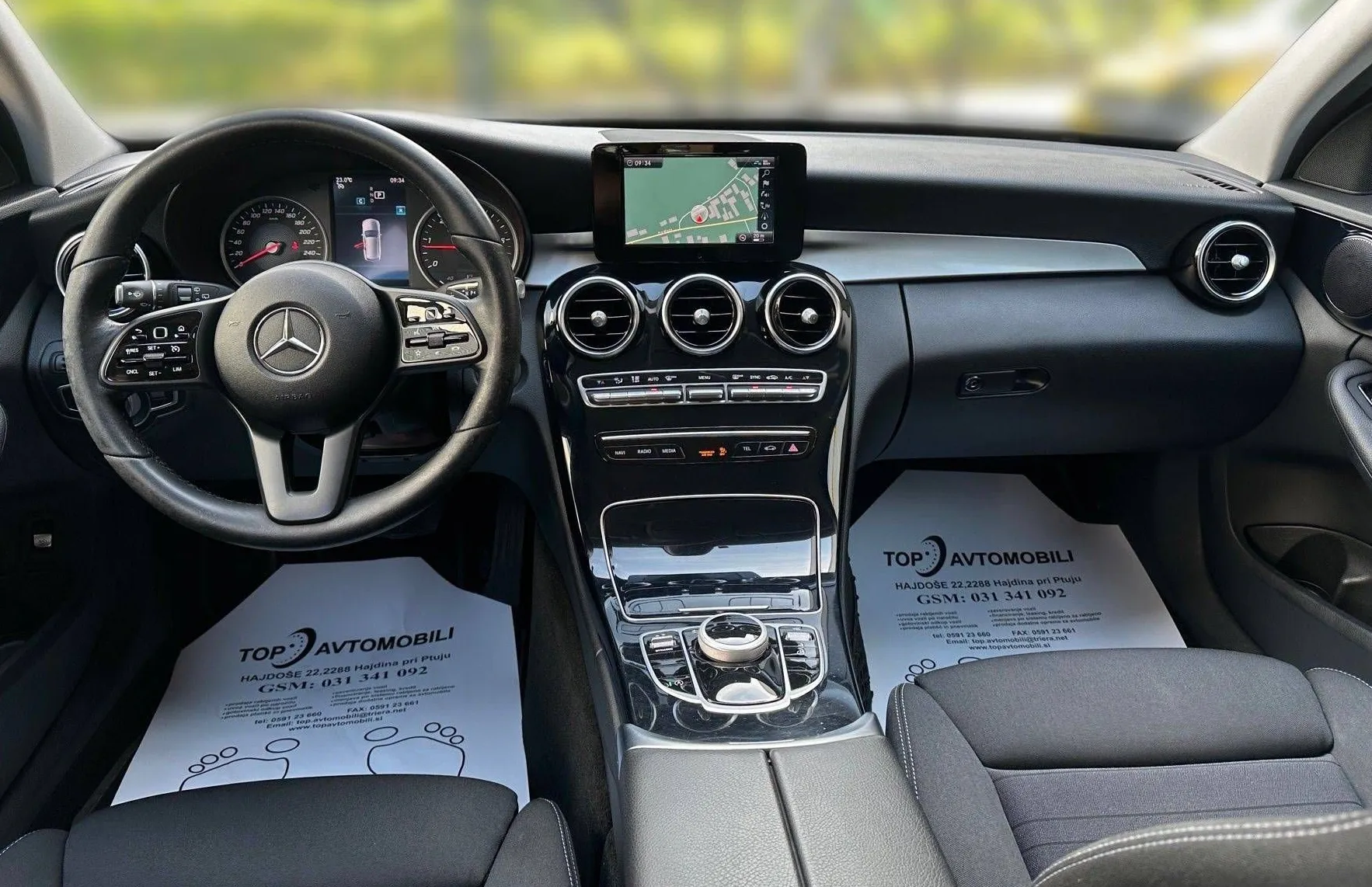 Zunanja slika - Mercedes-Benz C-Razred - 200d 20COL AMG LINE MULTIEAM FL NAVI PDC KAMERA .. - 17