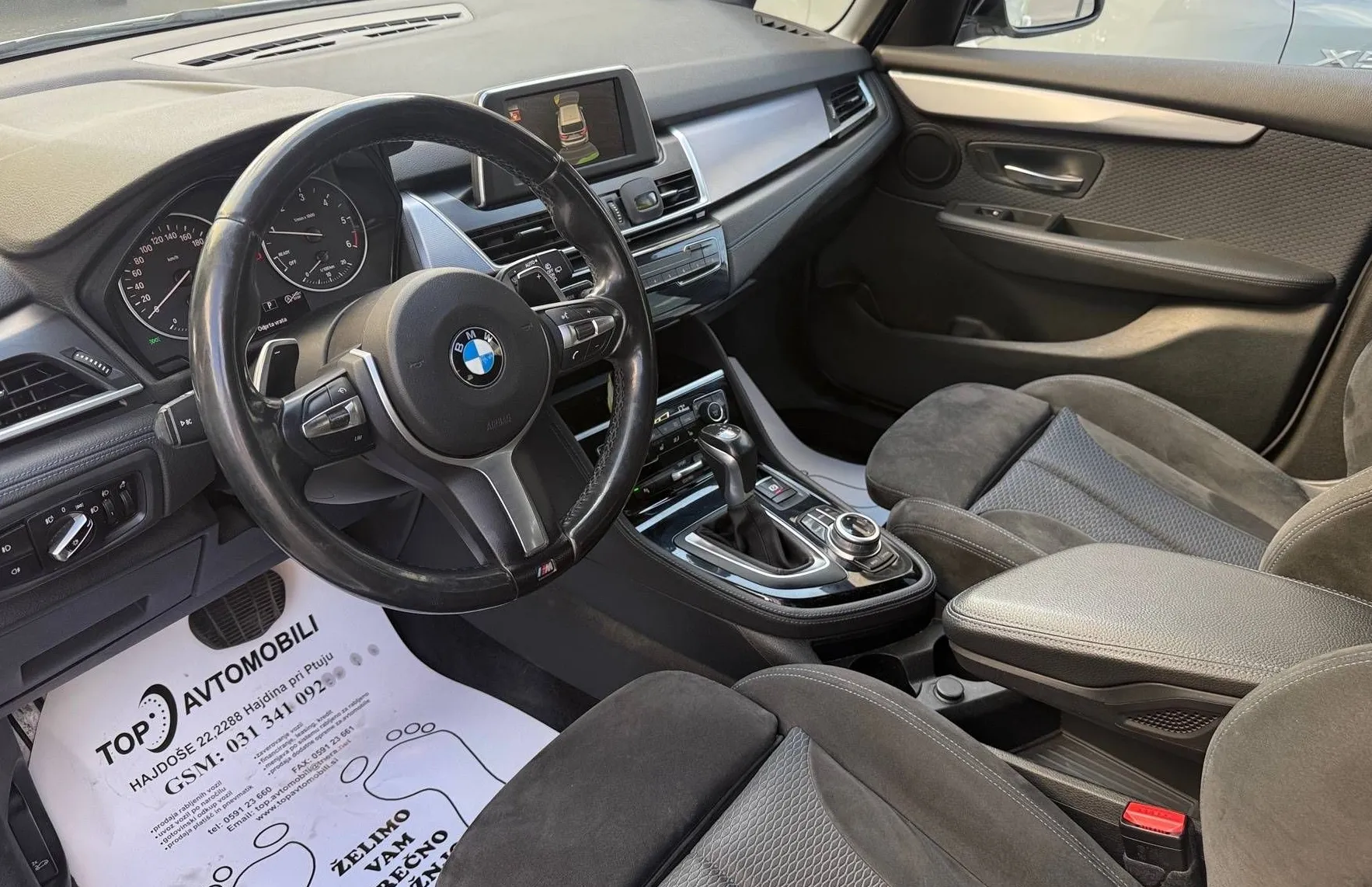 Zunanja slika - BMW Serija 2 - Gran Tourer: 220d M SPORT PAKET LED PDC NAVI TEMPOMAT GR - 16