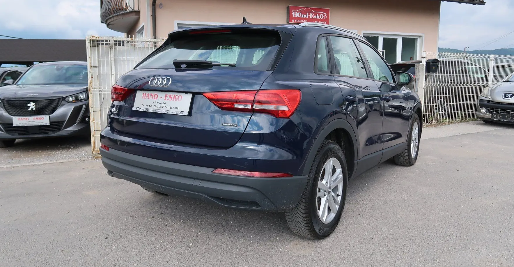 Zunanja slika - Audi Q3 - 40 TDI quattro S tronic 140  190 -NAVI-ALU-VIRTUAL - 9