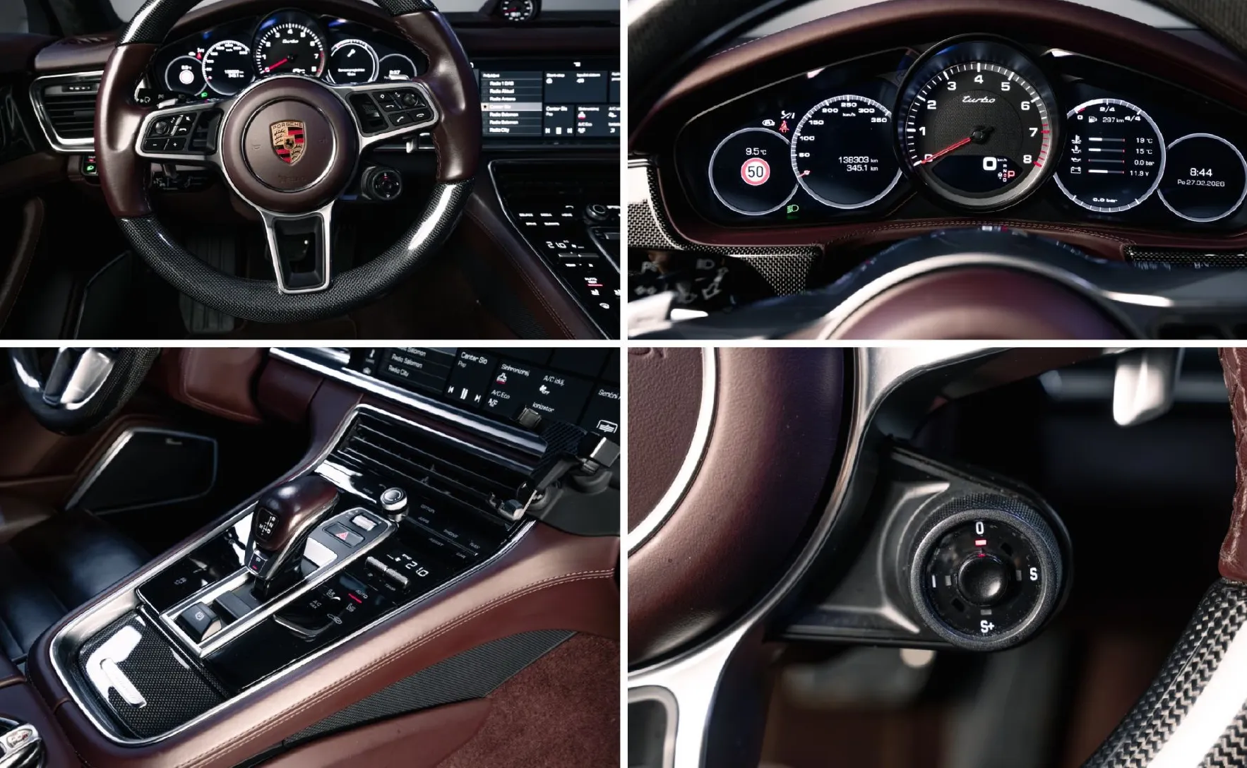 Zunanja slika - Porsche Panamera - 4.0 V8 TURBO PDK PCCB PASM PDLS Plus Burmester - 12