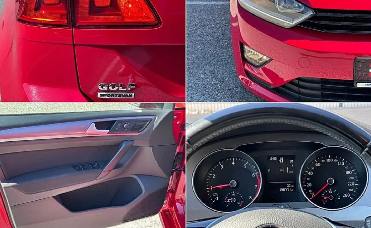 Zunanja slika - Volkswagen Golf - Sportsvan 1.2 TSI BMT °1.LASTNIK°RED. POT. SER. KNJIGA° - 12