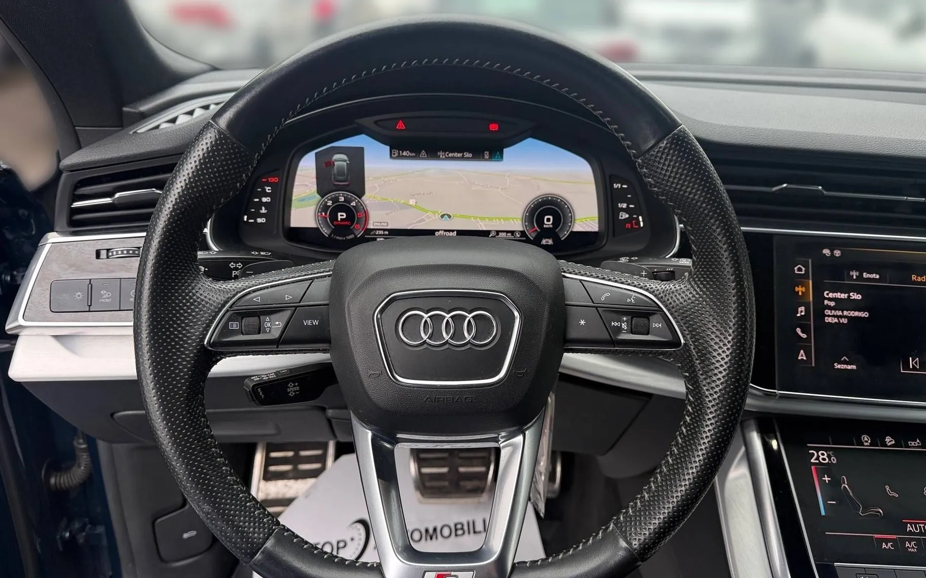 Zunanja slika - Audi Q8 - 50 TDI Q S LINE HD MATRIX ZRAČNO RADAR KAMERA ... - 14