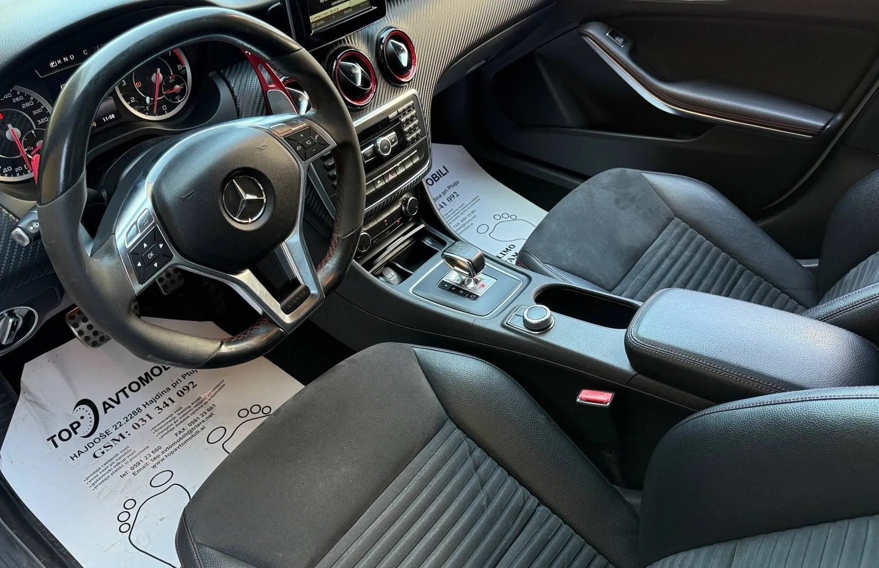 Zunanja slika - Mercedes-Benz A-Razred - 45 AMG 4MATIC XENON NAVI PDC TEM ŠPORTNI IZPUH - 12
