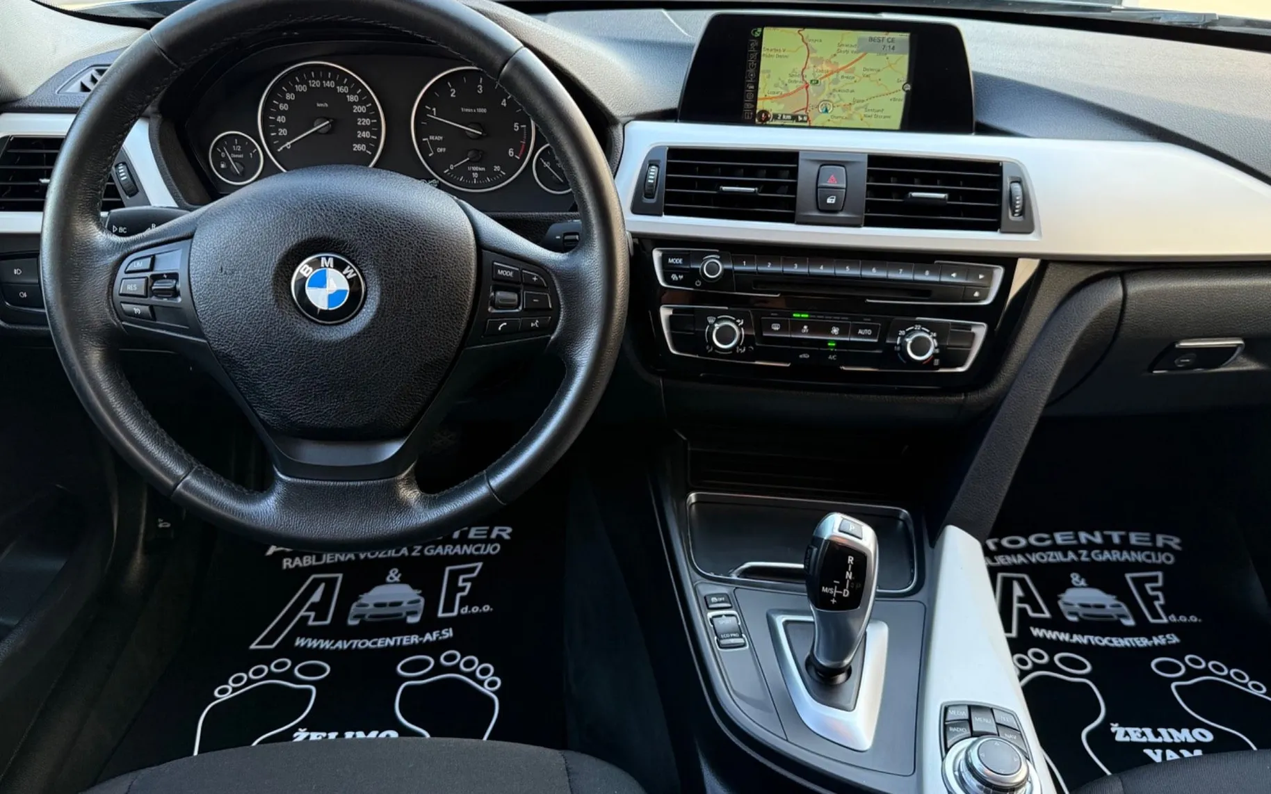 Notranja slika - BMW serija 3 Touring: - 318d-AUT-NAVIGACIJA-PDC-LIZING ZA TUJCE-ODLIČEN- - 9