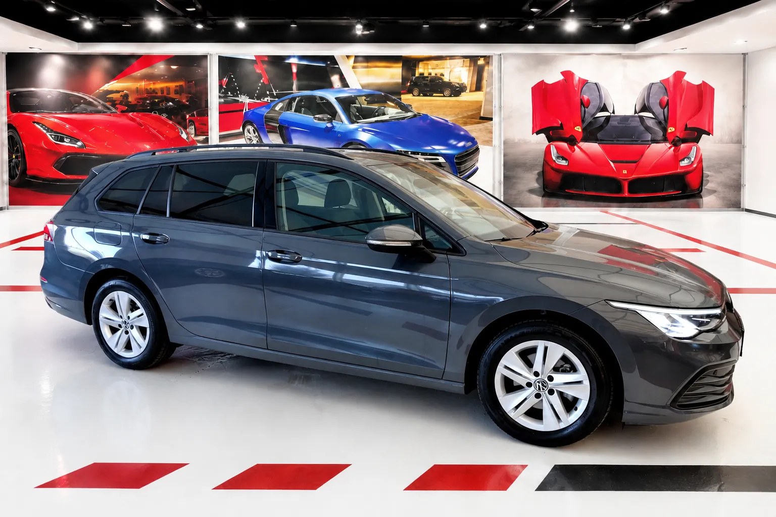 Zunanja slika - Volkswagen Golf Variant - 1.5 eTSI Style/ FULL LED KAMERA RADAR 1.LASTNIK - 3