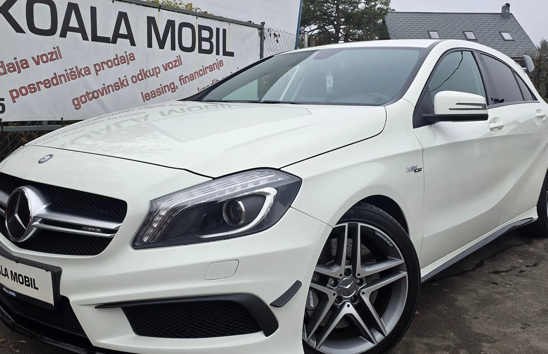 Zunanja slika - Mercedes-Benz A-Razred - A 45 AMG 4MATIC XENON-KAMERA-NAVI-SLOVENSKI - 1