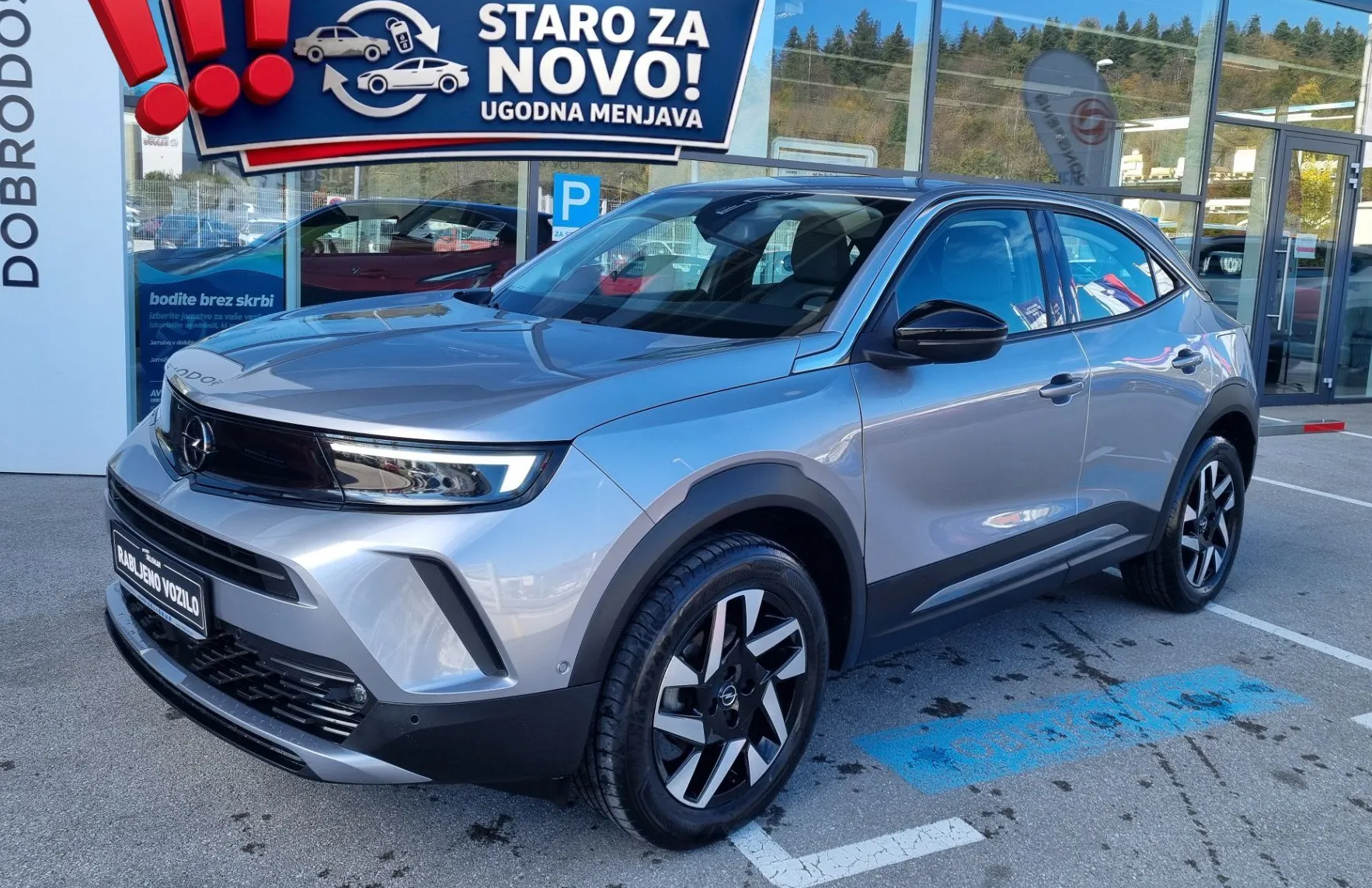 Zunanja slika - Opel Mokka - 1.2 Avtomatik - SLOVENSKI + 2. LASTNIK + KLJUKA - 1