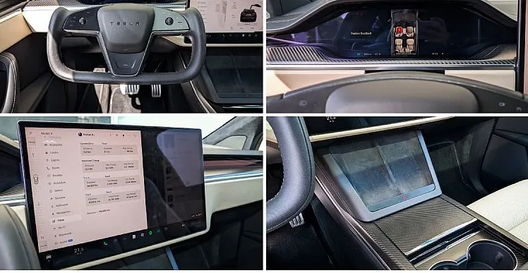 Zunanja slika - Tesla Model X - Plaid All-Wheel Drive Yoke Avtopilot kljuka - 11