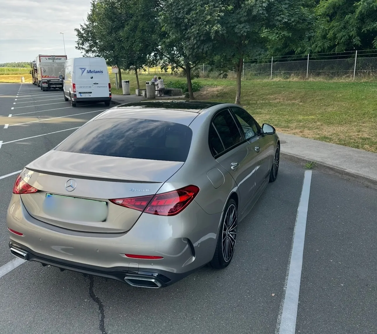 Zunanja slika - Mercedes-Benz C-Razred - C 300 4MATIC AMG Line Avt. - 5