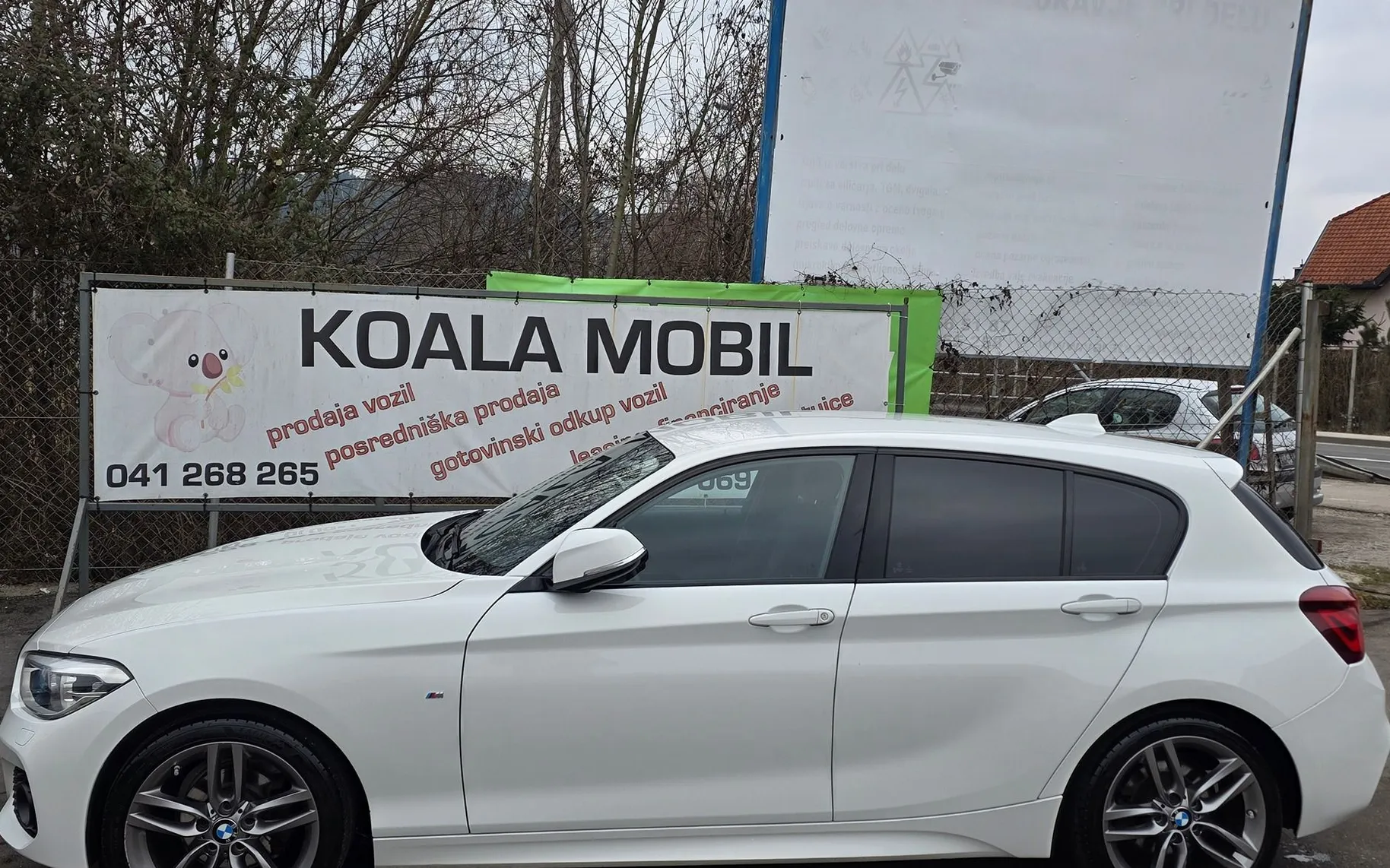 Zunanja slika - BMW Serija 1 - : 116D M SPORT LED-AVT.-NAVI-1.LASTNIK-SLOVENSKI - 7