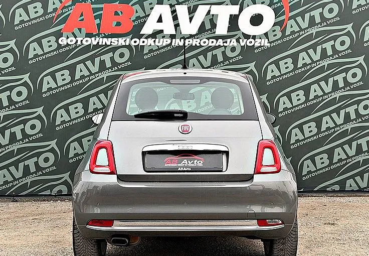 Zunanja slika - Fiat 500 - 0.9 8V TURBO+77KW+6PRESTAV+LED+ALU+DAB+BREZ POLOGA - 6