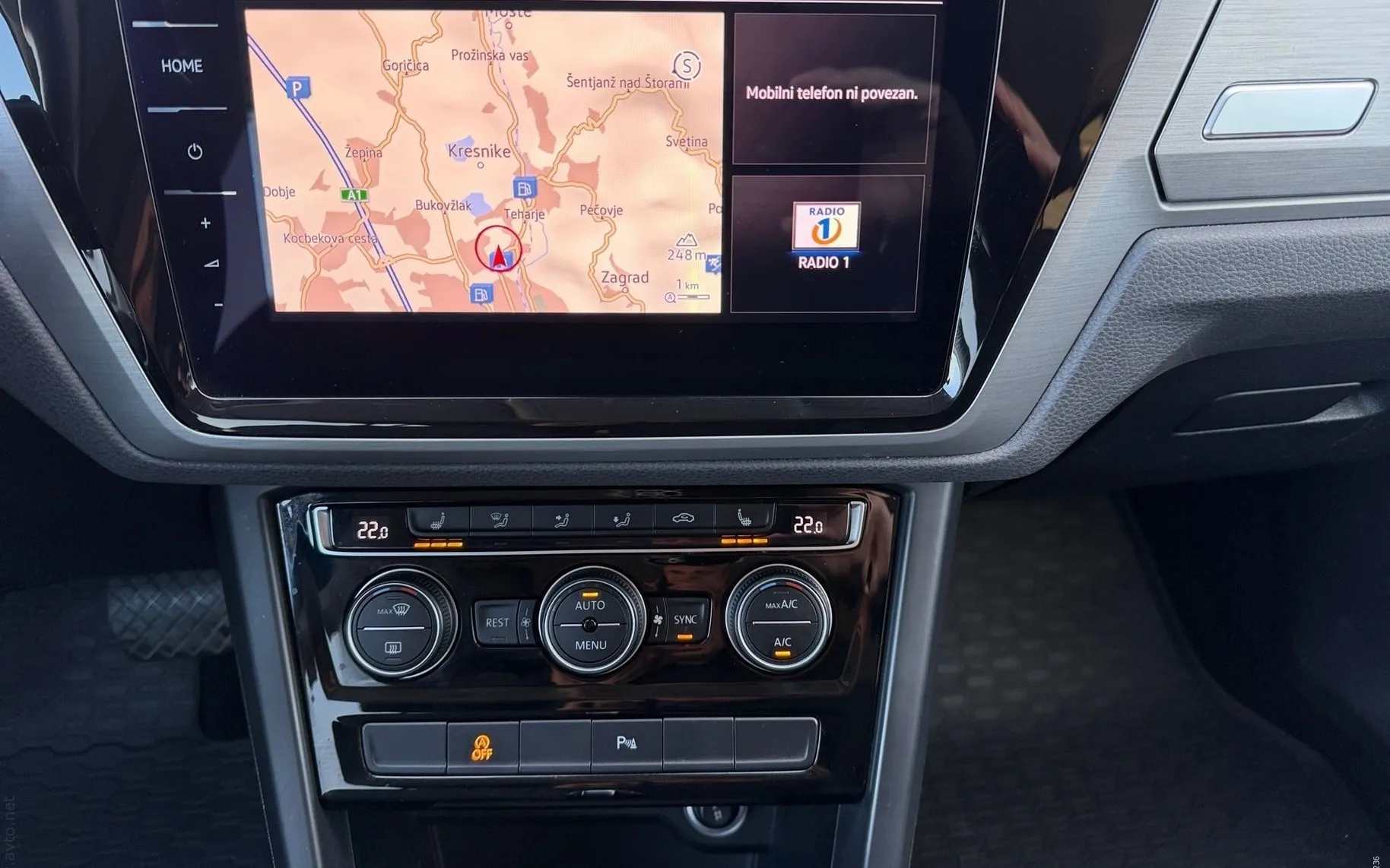 Notranja slika - Volkswagen Touran - 2.0 TDI SCR avt. Family-LED-Vlečna kljuka-ACC... - 9